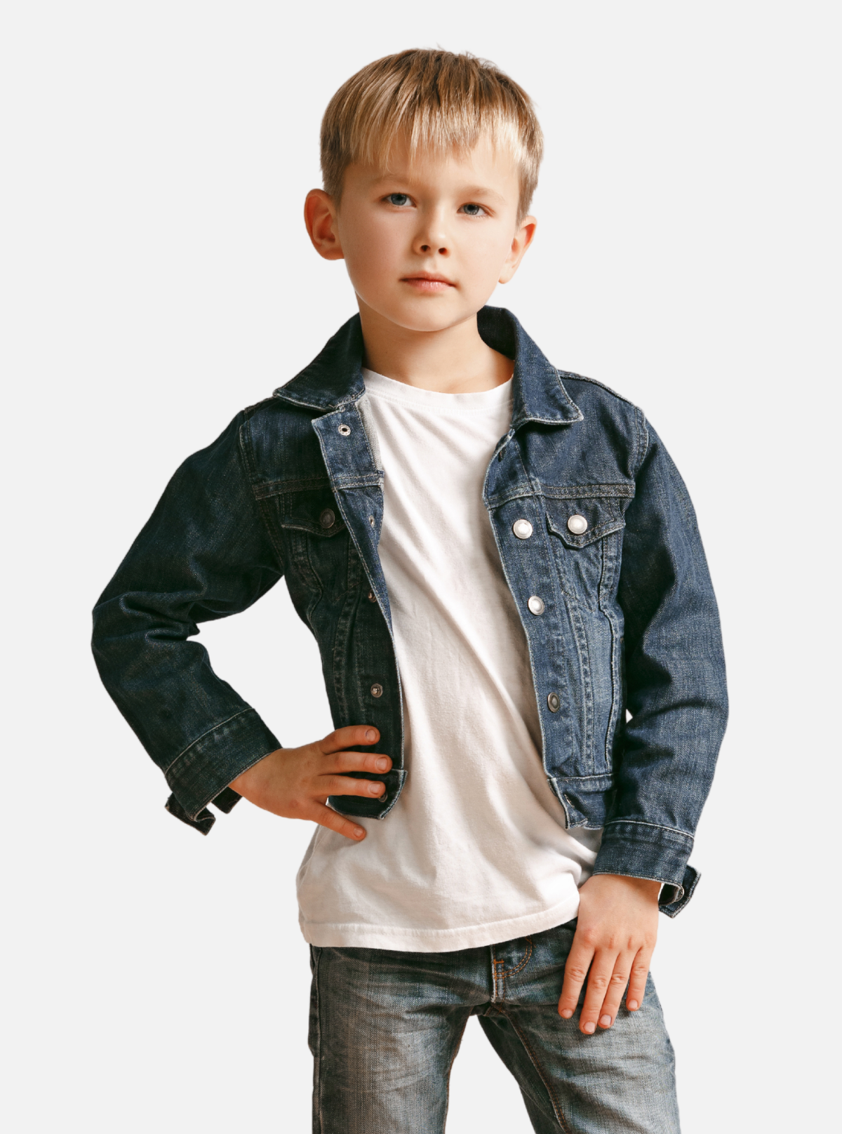 Classic Black Denim Jacket