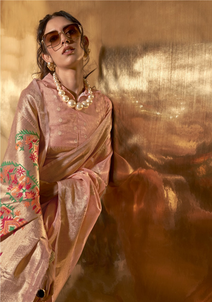 PAITHANI ZARI TISSUE SAREES