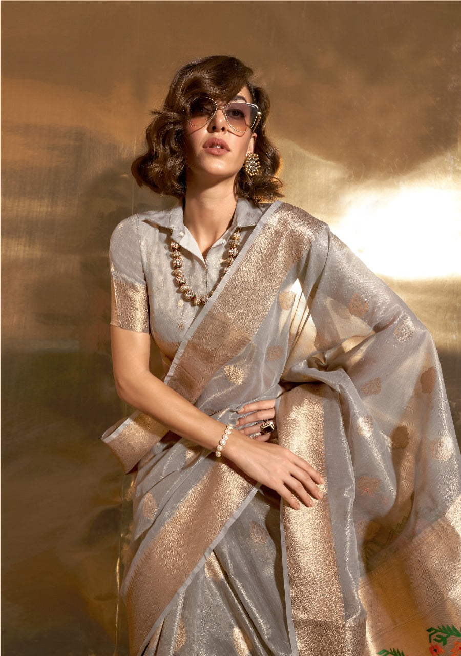 PAITHANI ZARI TISSUE SAREES