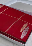 Pure banarasi kora  silk  sarees-1