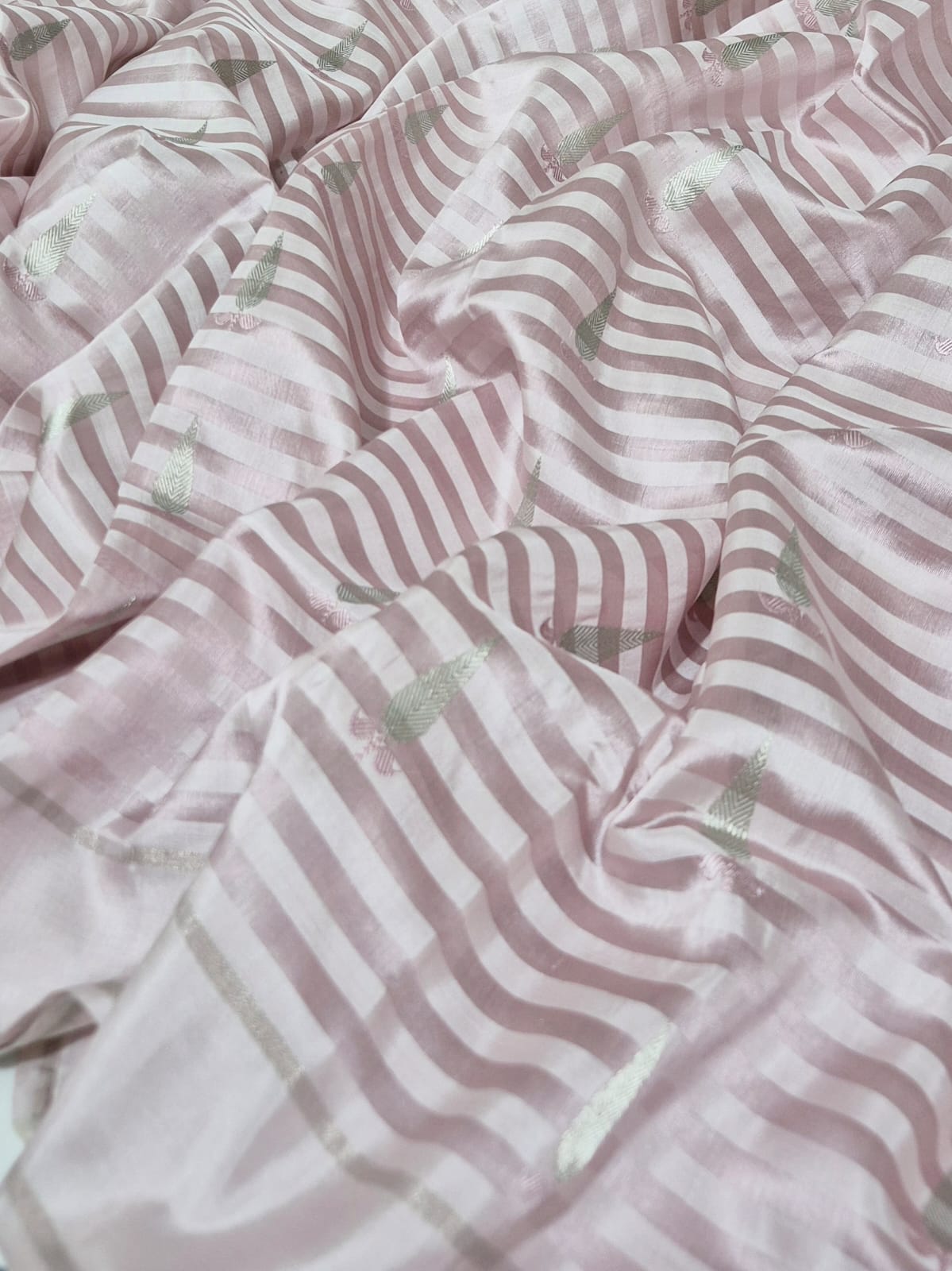 Chanderi Handloom Handwoven Traditional With Blouse Saree