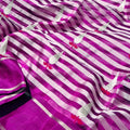 Chanderi Handloom Handwoven Traditional With Blouse Saree