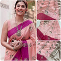 Chanderi Handloom Handwoven Traditional With Blouse Saree's