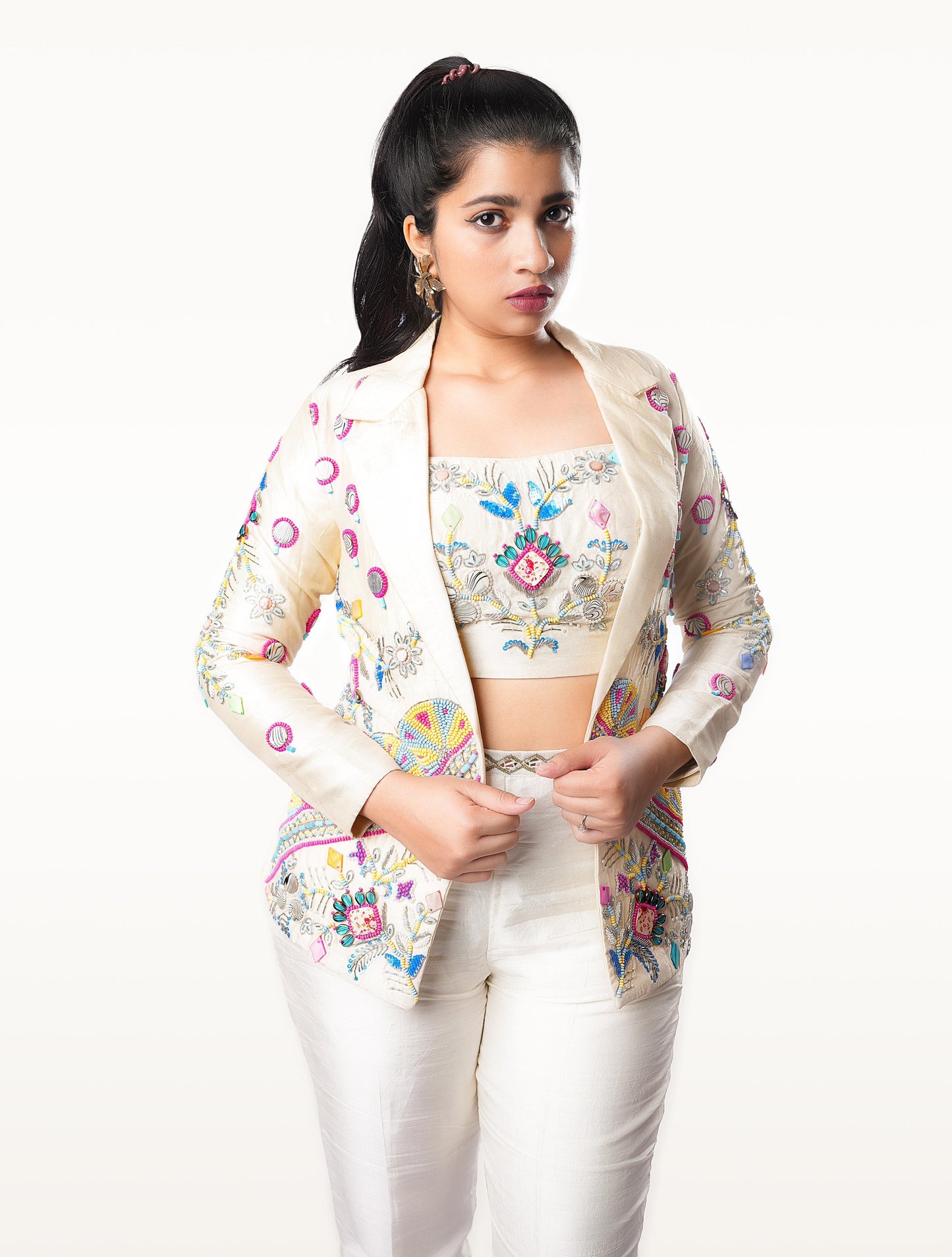 Blazer bustier & pant