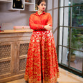 Sinduri Banarasi Lehanga