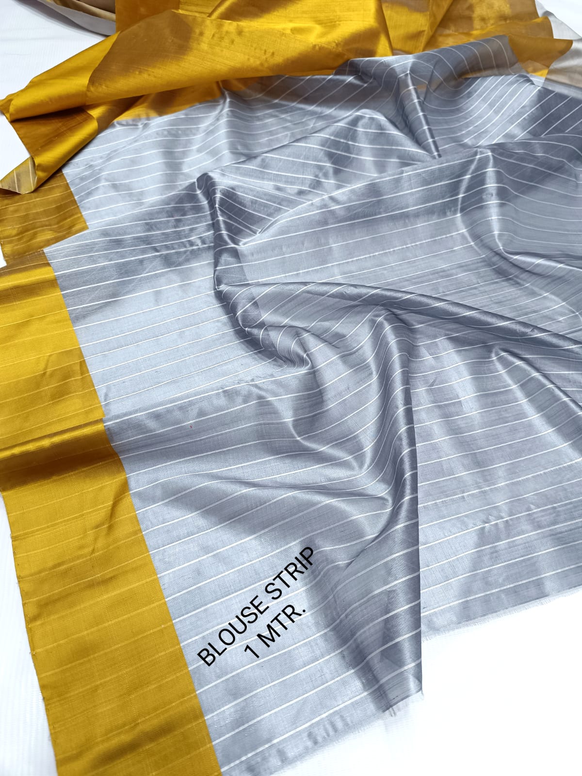 Chanderi Handloom Handwoven Traditional With Blouse Saree's