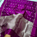 Chanderi Handloom Handwoven Traditional With Blouse Saree's