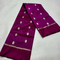 Chanderi Handloom Handwoven Traditional With Blouse Saree's