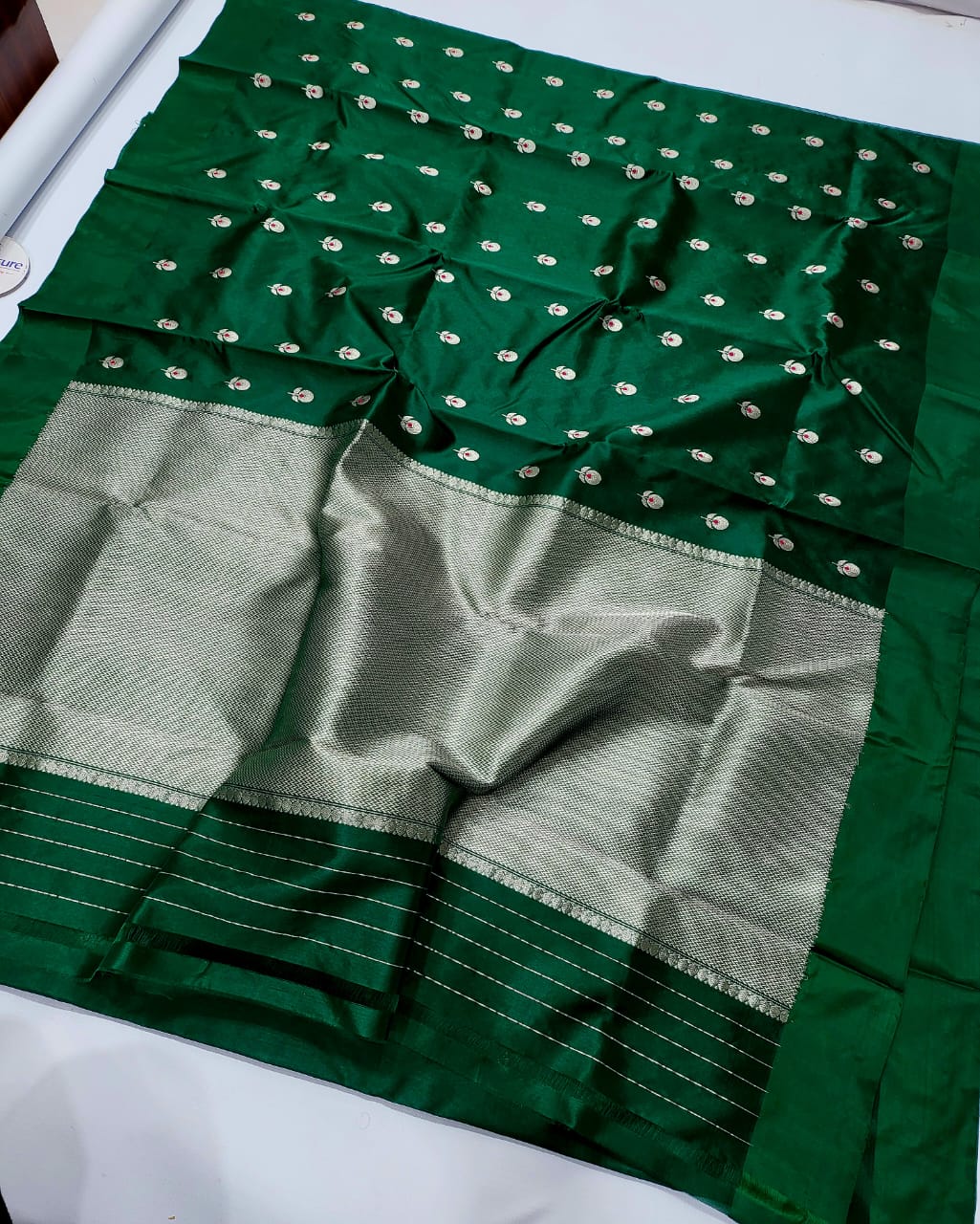 Chanderi Handloom Handwoven Traditional With Blouse Saree's