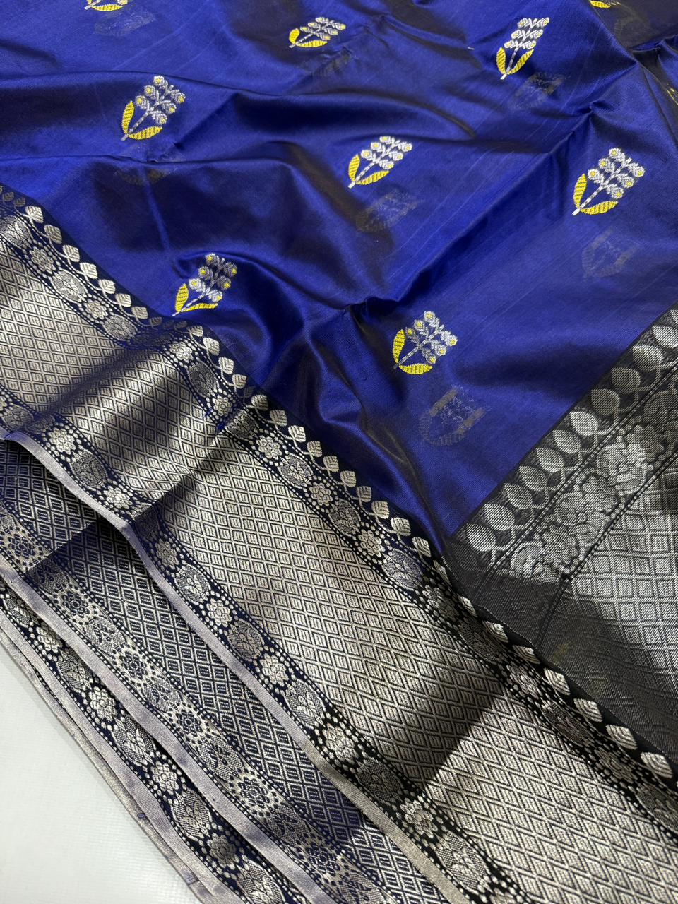 Chanderi Handloom Handwoven Traditional With Blouse Saree's