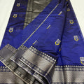 Chanderi Handloom Handwoven Traditional With Blouse Saree's
