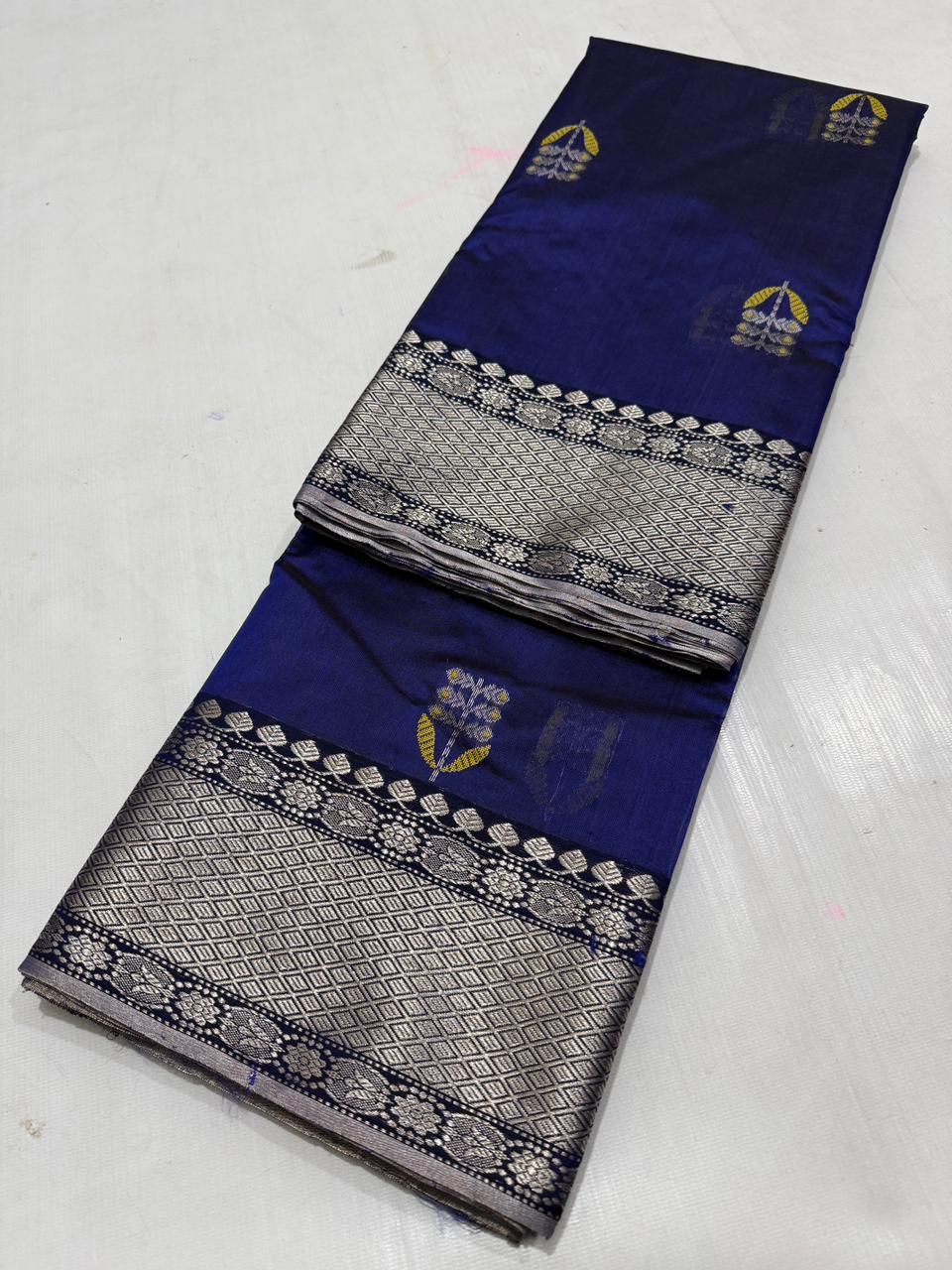 Chanderi Handloom Handwoven Traditional With Blouse Saree's