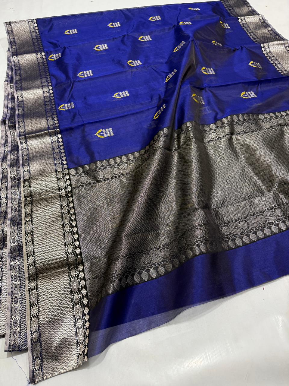 Chanderi Handloom Handwoven Traditional With Blouse Saree's