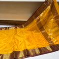 Chanderi Handloom Handwoven Traditional With Blouse Saree's