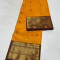 Chanderi Handloom Handwoven Traditional With Blouse Saree's